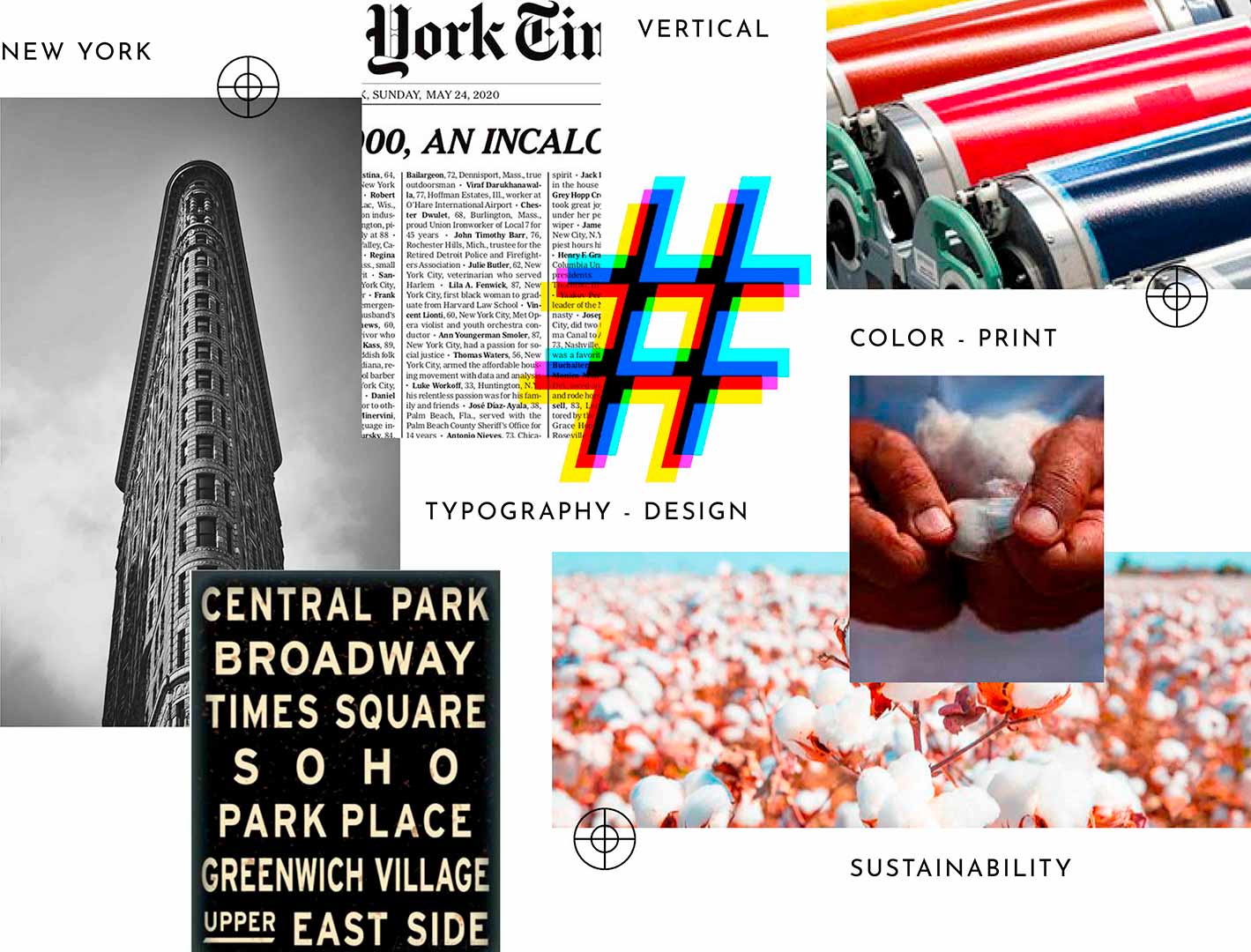 Nuh&uuml; moodboard brand identity